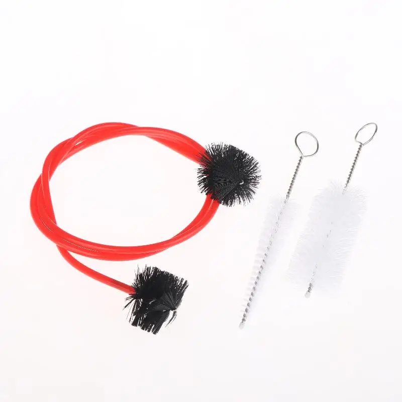 Nuevo kit de cepillos para instrumentos de viento de latón, limpiador de boquillas para trompeta, trombón, tuba y trompa