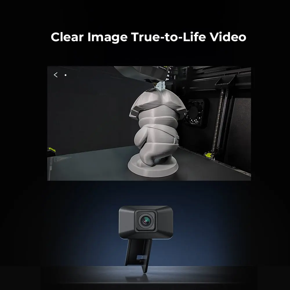 CREALITY New Upgrade K1 AI Camera HD Quality AI DetectionTime-lapse Filming Easy To Install for K1_K1 MAX 3D Printer Accesoires