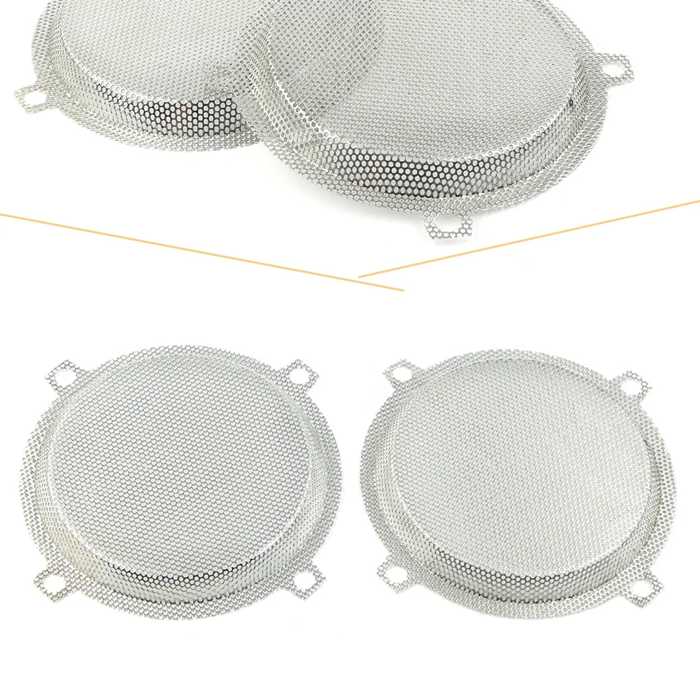 

Punched Front Mesh Speaker Grills Cover for Harley Touring Electra Glide FLHTC with 5.25" speaker openings in Batwing fairings