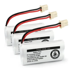 BT162342 BT262342 2.4v 800mah Cordless Phone Batteries Compatible with BT183342 BT283342 BT166342 BT266342 VTech CS6114 CS6419 C