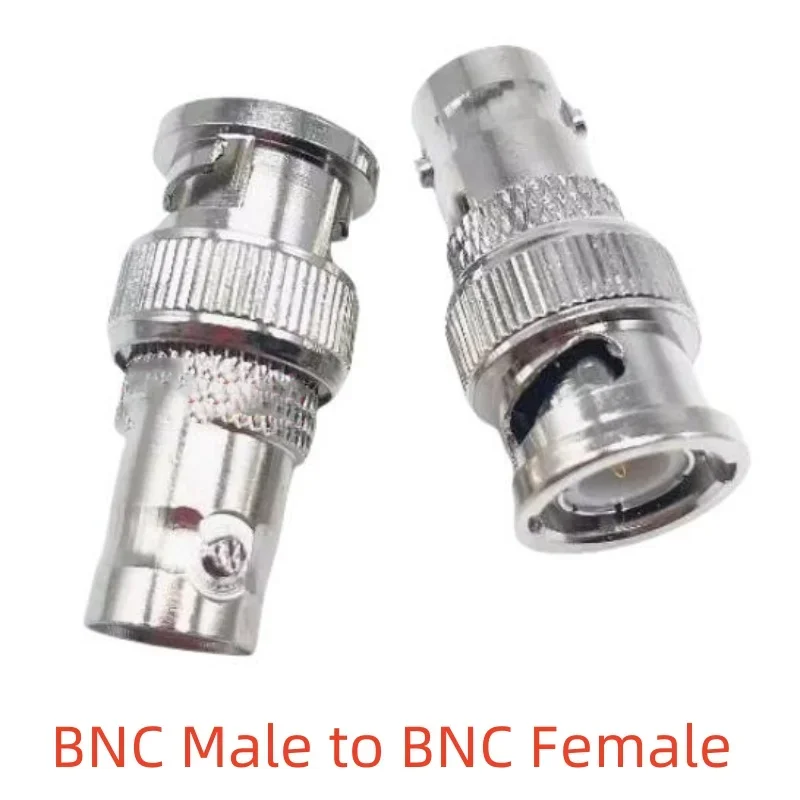 1pcs Q9 BNC To BNC Male Female Connector Right Angle Tee Type 3way 4way Splitter 2x Double Male Female BNC Adapter