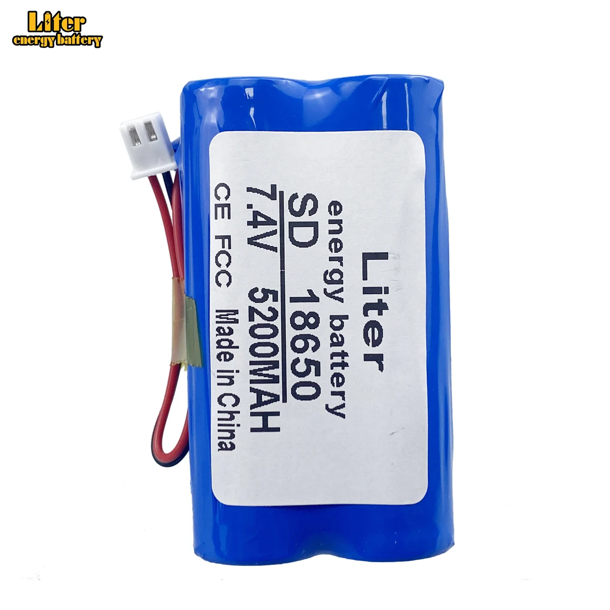 7.4V 8.4V 5200mAh 2P2S Pack 18650 Battery 5.2Ah Rechargeable Battery For Bicycle Headlights/CCTV/Camera/Electric 5.0 4 Review