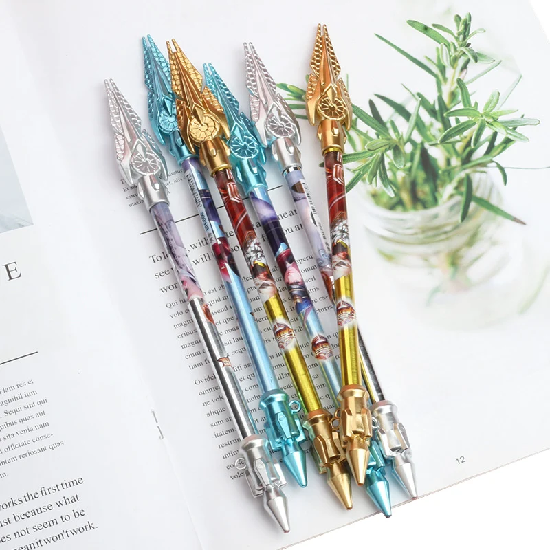 1 Pcs Stationery Office Creative Phoenix Gun Gel Pen School Supply Handle Gift Weapon Lovely Chinese Style Vintage