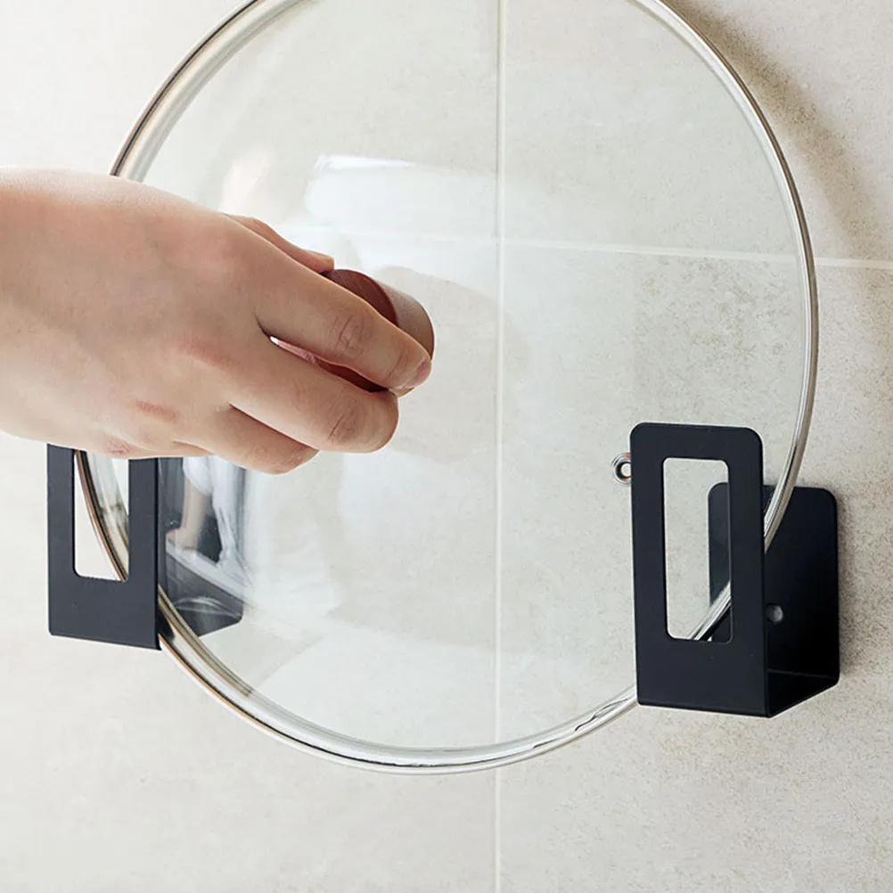 Juego de 4 Soportes Resistentes de Acero Inoxidable para Tapas de Ollas y Tablas de Cortar, Organizador Vertical de Cocina para una Cocina Limpia y Ordenada