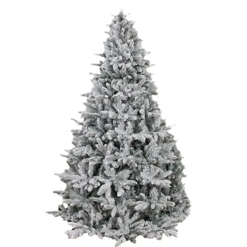 

Christmas tree 2.1 meters PE mixed flocked snow tree Christmas tree encryption high-end large decorative