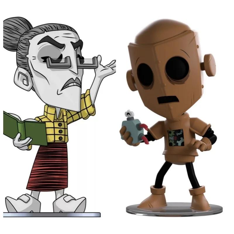 

In-Stock Original Youtooz Don'T Starve Granny Robot Figurine Collectible Cdk Model Toy For Gift Action Figure