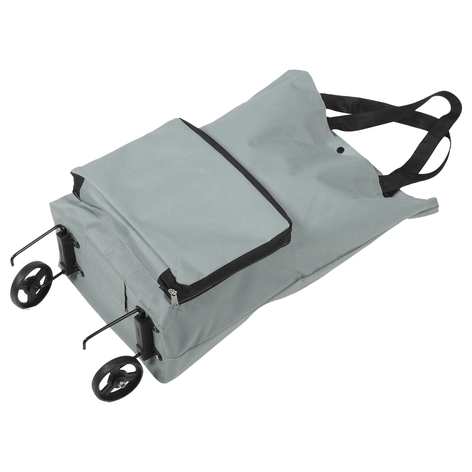 Portable Shopping Tug Bag with Wheels Carts for Groceries Wheeled Crate Folding Collapsible Wagon Storage Bags Trolley Grocery