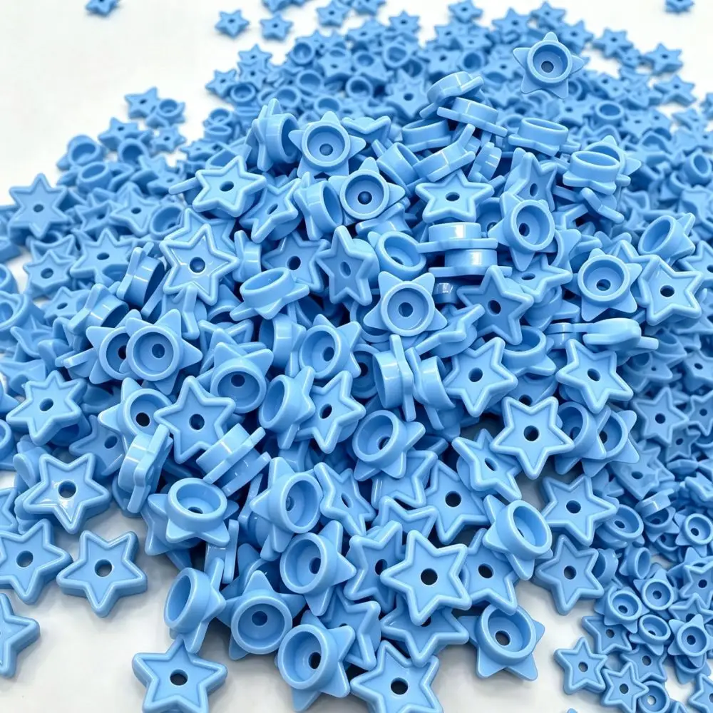Beads Squeeze Toy Star Brick Particles Slime Fillers 100g Crunchy Squeeze Ball Fillers Star Shape Pinch Stuffing Building Blocks