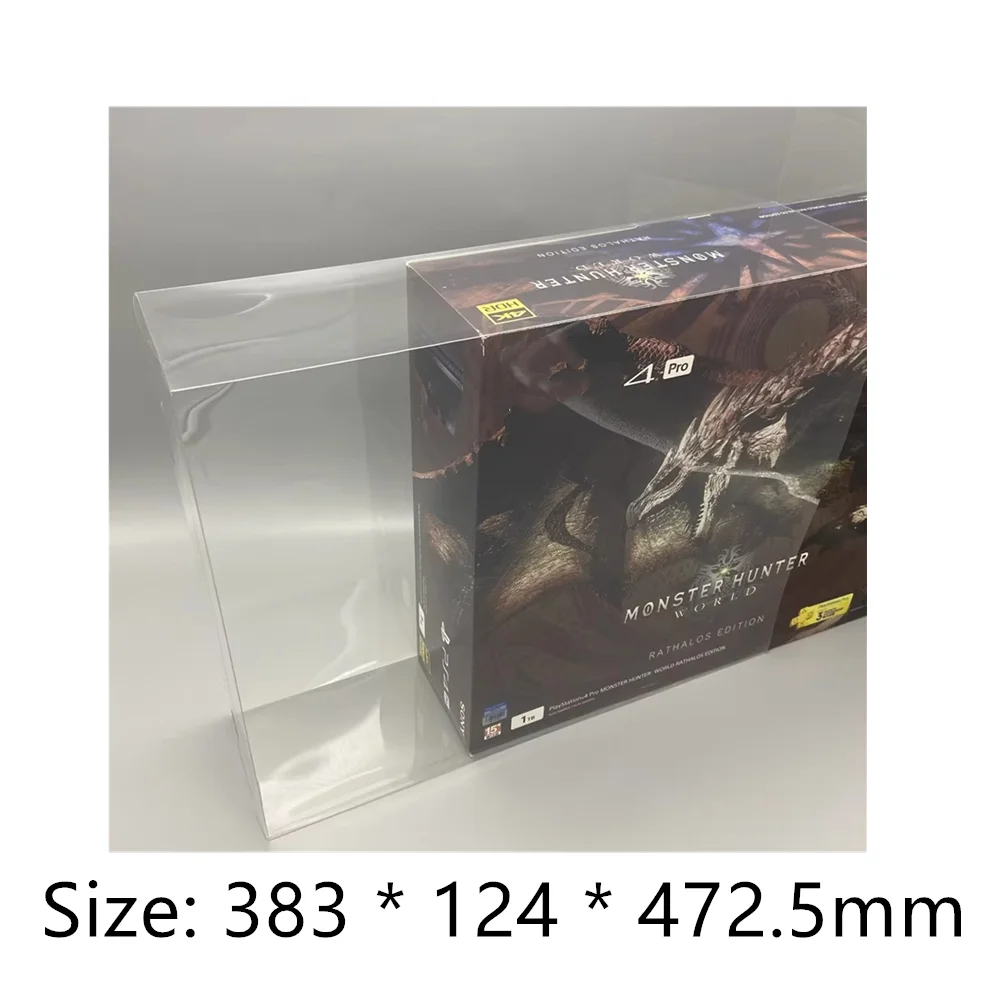 Collection Display Box For 7000/7100/Sony PlayStation 4/PS PRO Game Storage Transparent Boxes TEP Shell Clear Collect Case