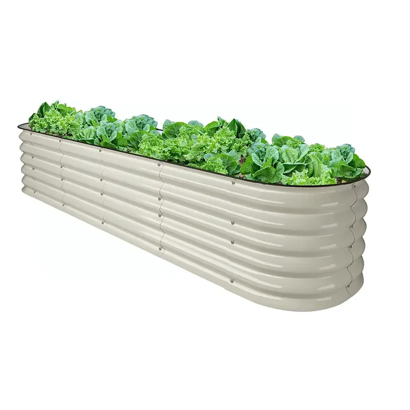 Hot-selling planting bed  bed metal galvanized steel paint  bed garden growing vegetables