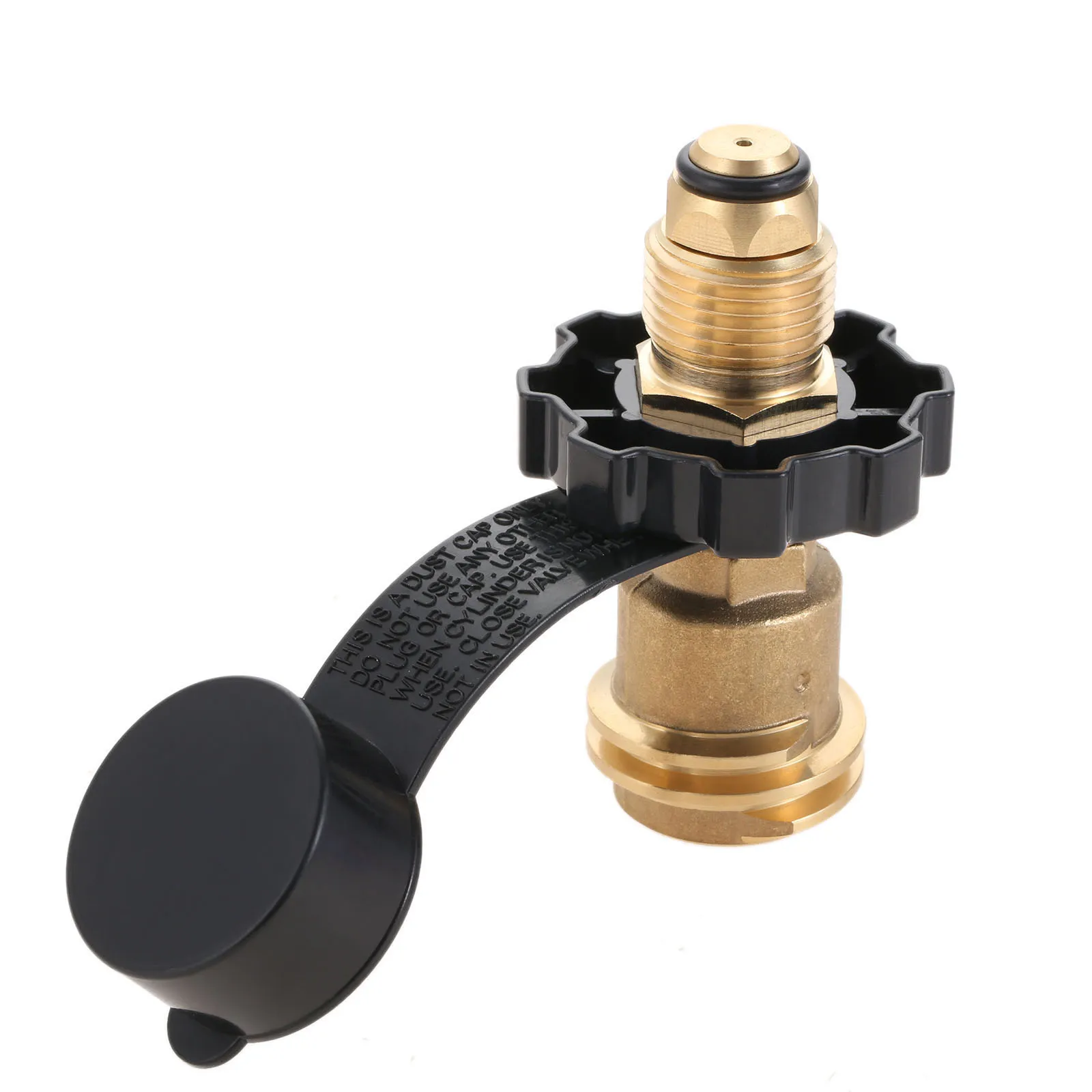 

Brass POL LP Tank To QCC1/Type1 Hose Regulator Gas Grill Propane Adapter Convert Connector Valve for Outdoor BBQ Heater Cylinder