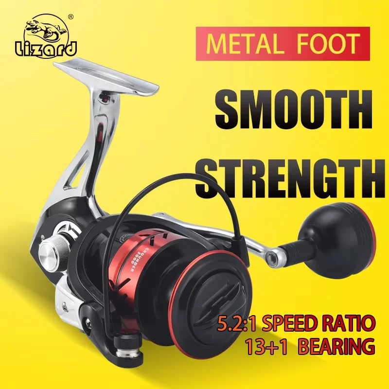 lizard-grounder-full-metal-deep-spool-handle-and-foot-ratio-52-1-with-stainless-bearing-spinning-reel-with-round-knob