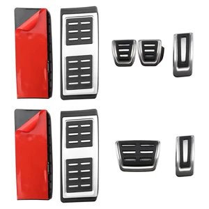 Thép không gỉ phanh xe phanh chân ga chân nghỉ ngơi bàn đạp cho Volkswagen VW Golf 7 MK7 IBIZA ATE1 SKODA FABIA 6 Máy gia tốc bàn đạp cảm biến bán hàng chính VW - 3