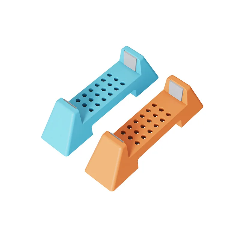 رف تخزين لنينتندو سويتش 1/2 شاشة سطح المكتب حامل عمودي موفر للمساحة قاعدة قوس محمولة لملحقات التبديل