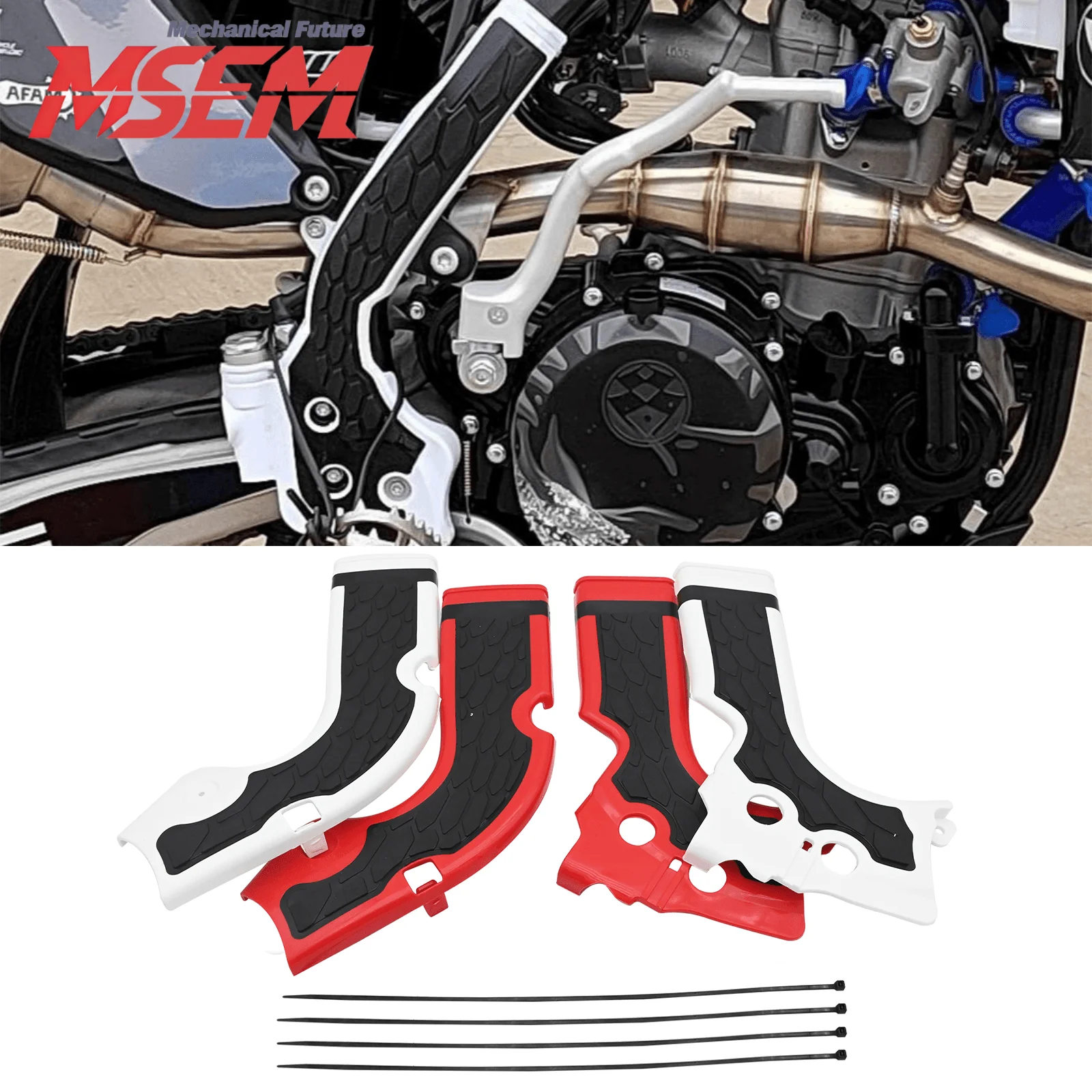 Motorrad-Rahmenschutz Motocross-Verkleidungsschutzplatte für Honda CRF250R CRF450R CRF 250R 450R 2013 2014 2015 2016