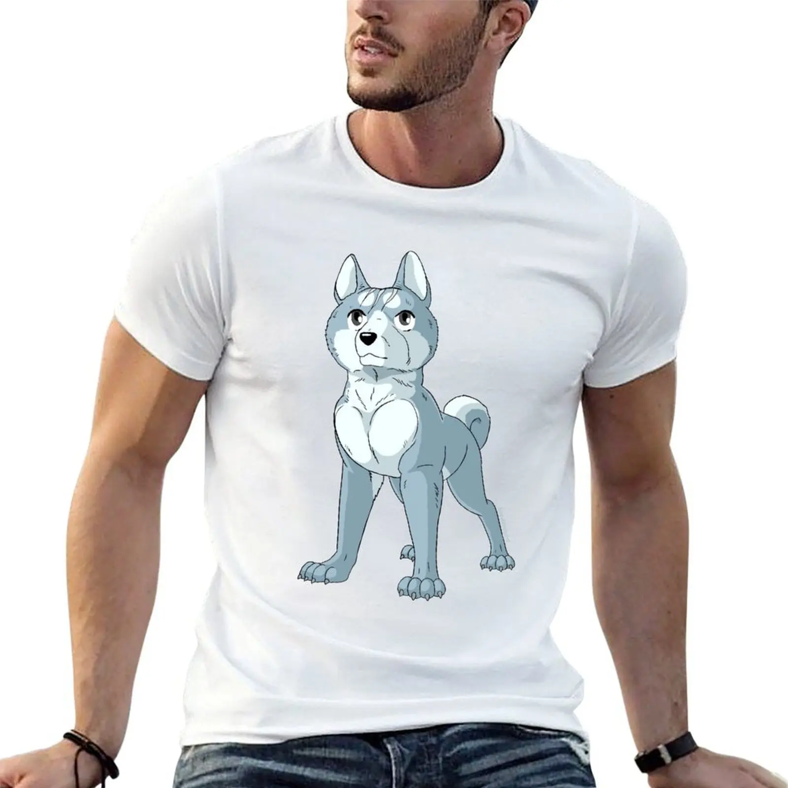 Ginga Nagareboshi Gin - Gin Textless T-Shirt t shirt man casual t shirts for man slim fit man t shirt designer T-shirt