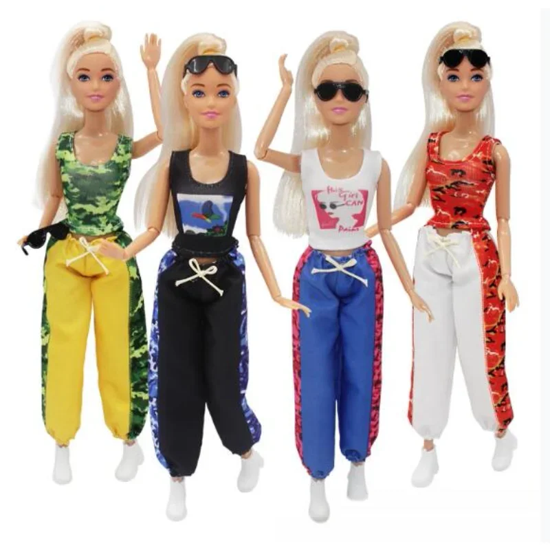 LX369 Sports leisure vest trouser suit clothes gifts for your 1/6 babi xinyi fr fr2 mizi Mengfan dolls