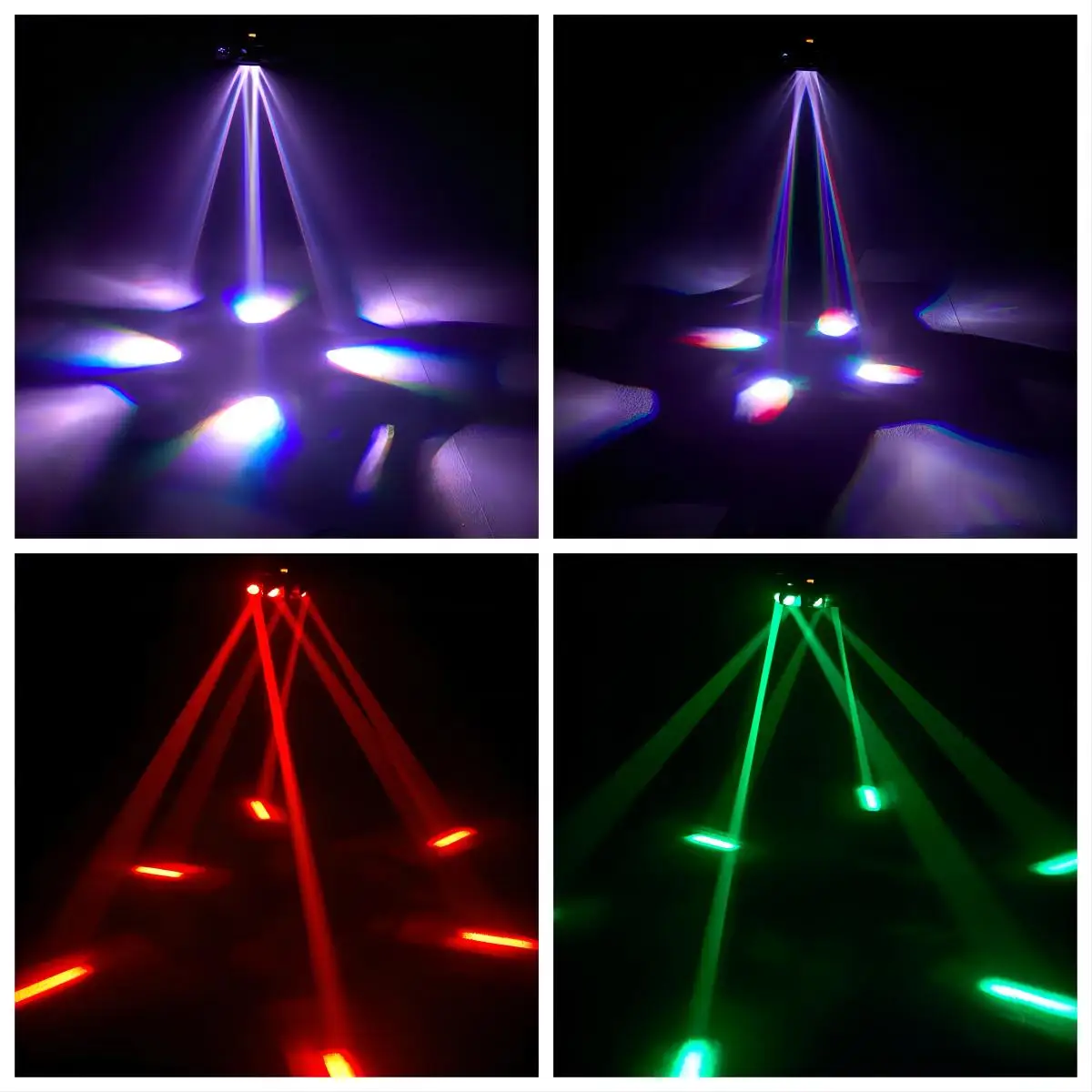 Fireions Six-armed King Kong III 150W Stage Light Multicolor Beam Moving Head Light DMX512 House Party Disco Bar DJ