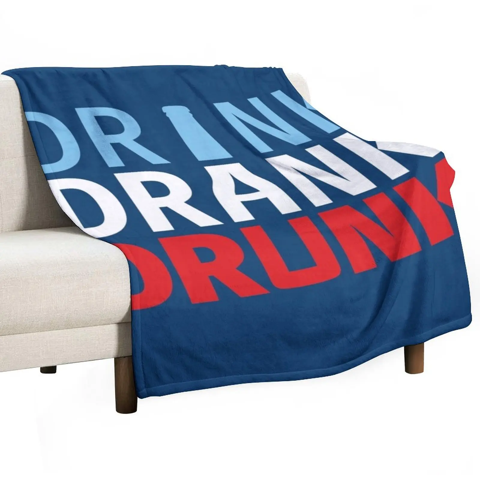 Drink Drank Drunk Throw Blanket Single Blankets For Bed Tourist Blankets