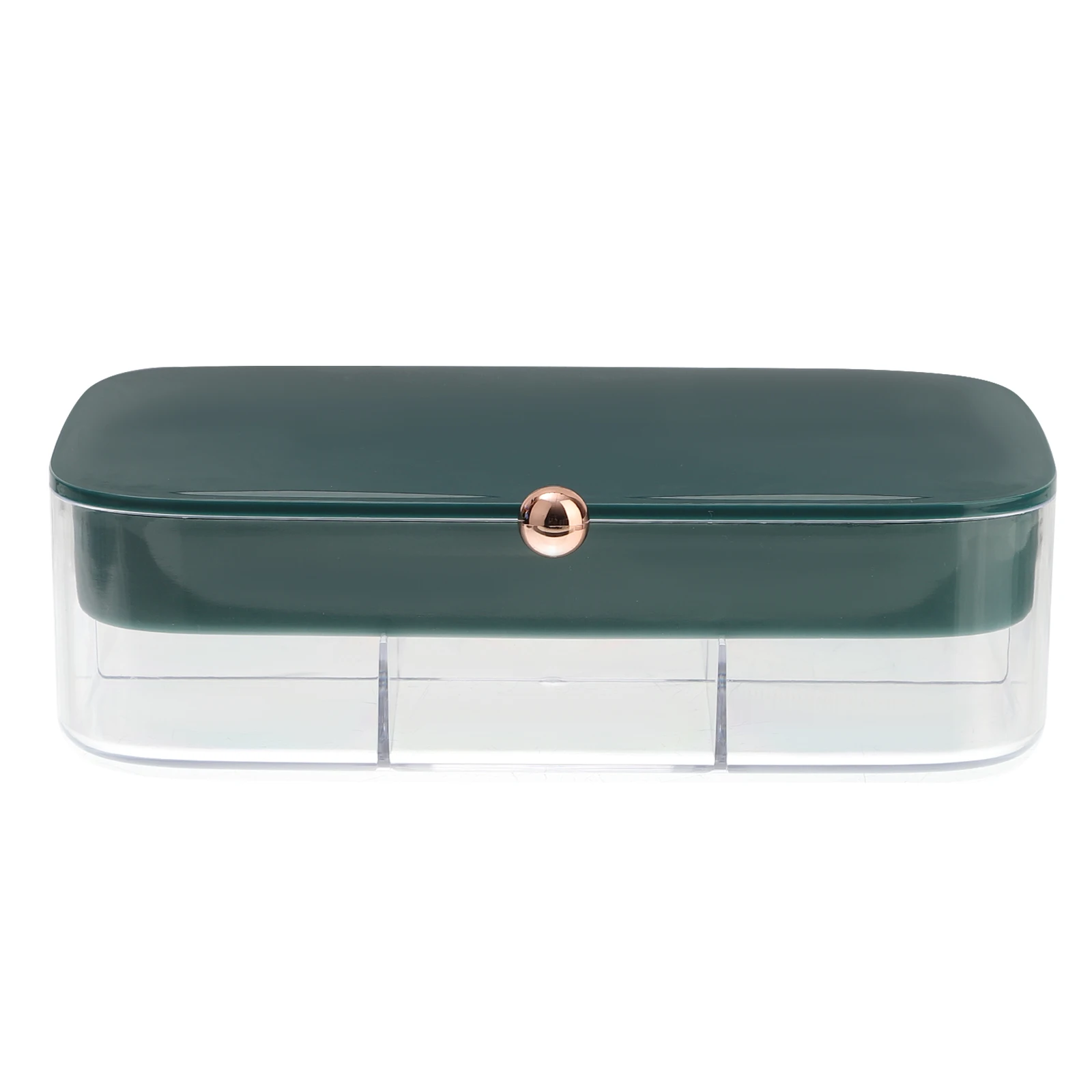 

Jewelry Storage Box Lightweight Portable Organizer Mini Earring Holder Compact Travel Case for Necklaces Rings Classic