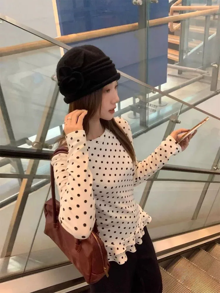 New Ruffle Trim Lon… - image