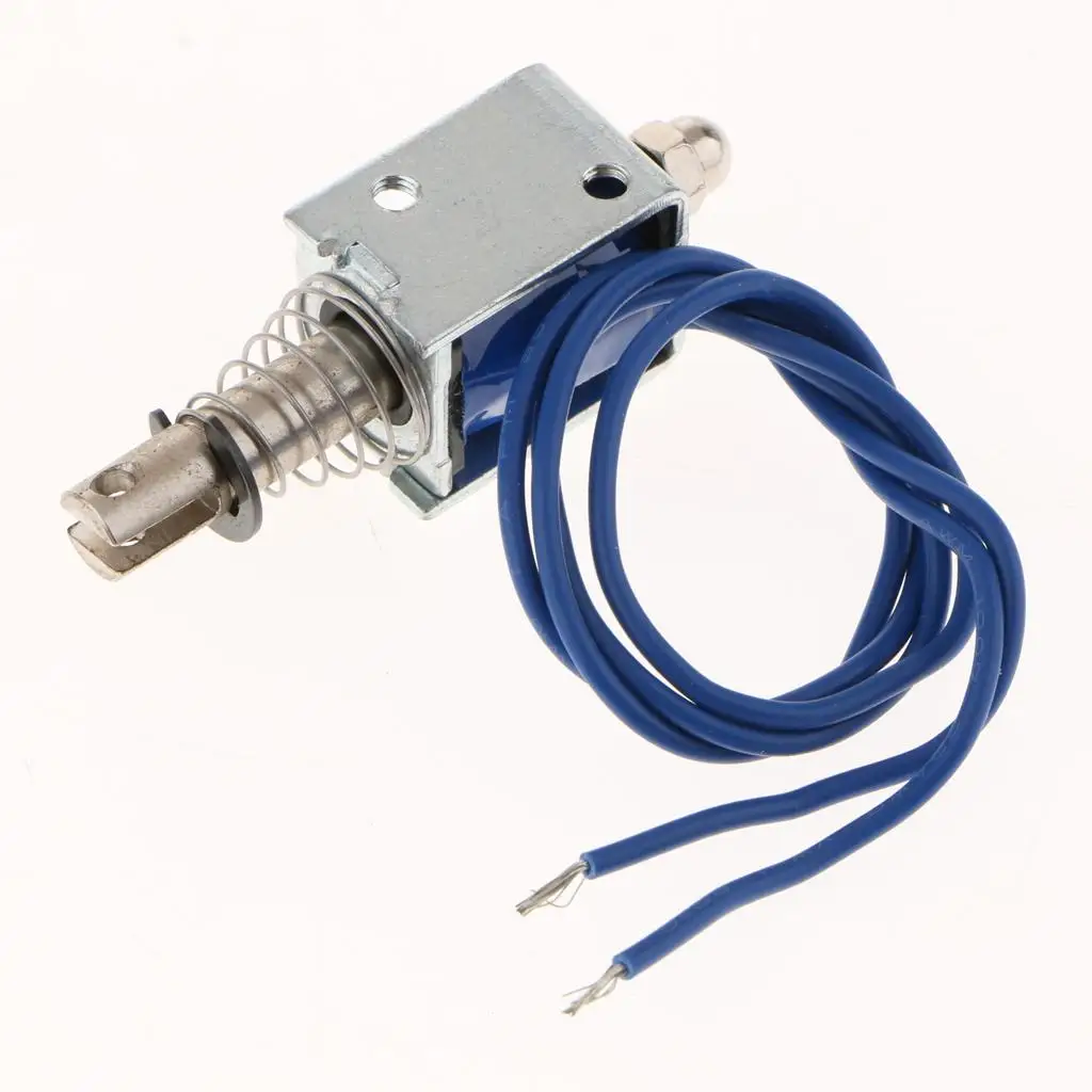 Mini actuador push-pull electroimán solenoide imán eléctrico DC24V