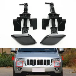 Car Left Right Headlight Headlamp Washer Spray Cover and Nozzle For Jeep Grand Cherokee 2011 2012 2013