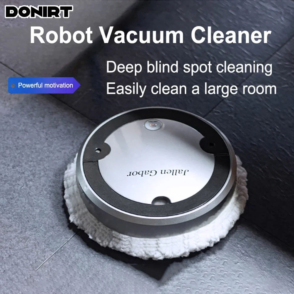 New Mopping with Sprayer Machine Wet and Dry Smart Home Floor Sweeping Automatic Electric Floor Mops Floor Steam Cleaner Robot