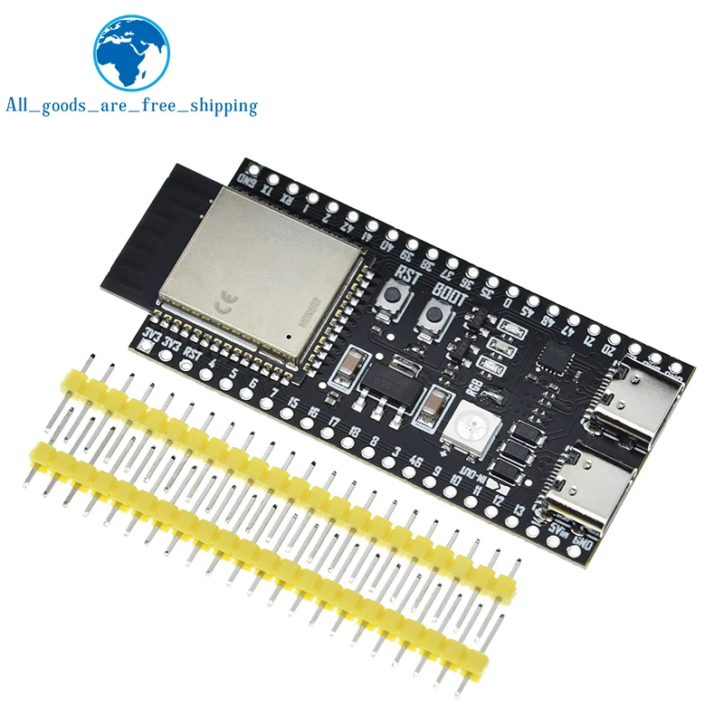 TZT ESP32-S3-DevKitC-1 ESP32-S3 WiFi Bluetooth-compatible BLE 5.0 Mesh Development Board ESP32 Wireless Module N16R8 image 4