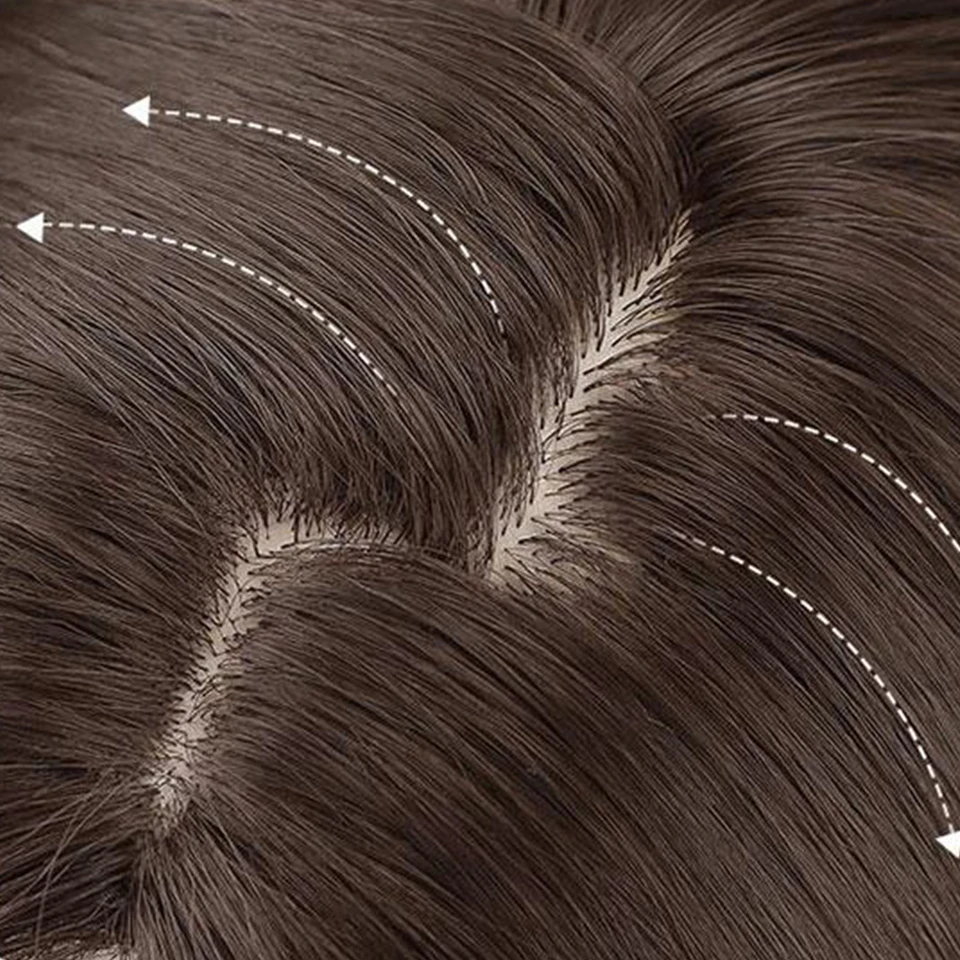 OL Ombre Grau Braun Lange Gerade Synthetische Lace Front Perücken Mittelteil Cosplay Perücke für Frauen Hochtemperatur Natürliches Kunsthaar