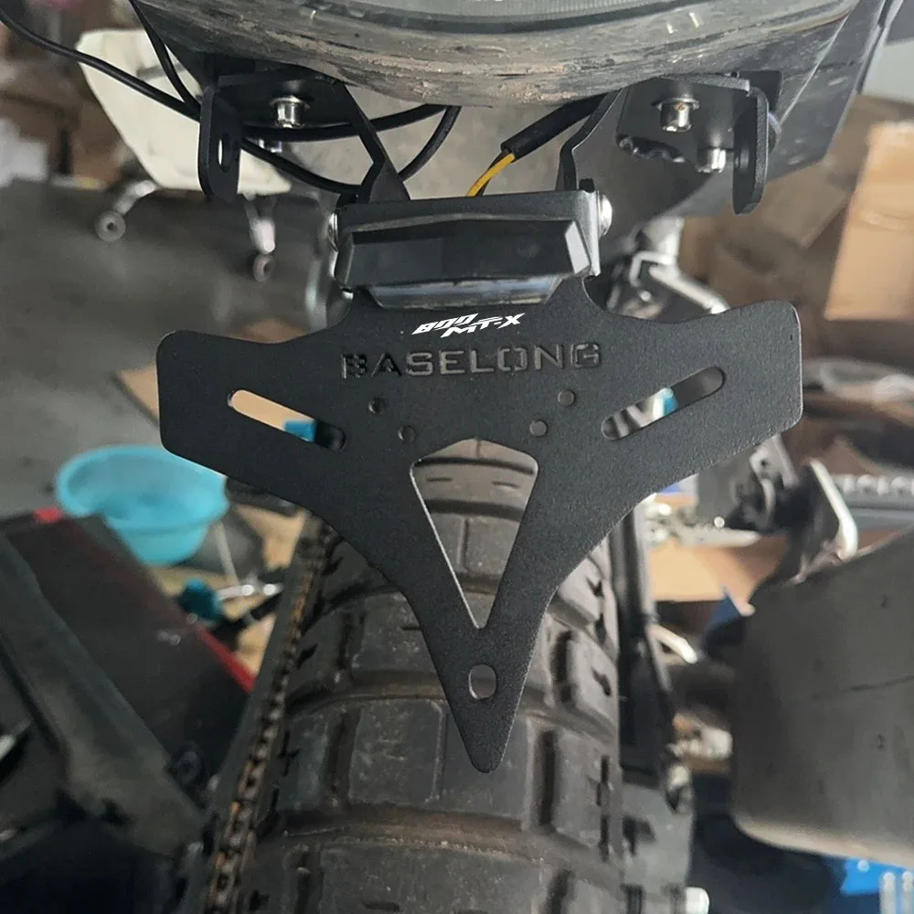 

800MTX Motorcycle Rear Tail Tidy Fender Eliminator Kit License Plate Holder Bracket For CFMOTO 450MT IBEX 450 2024-2025-2026