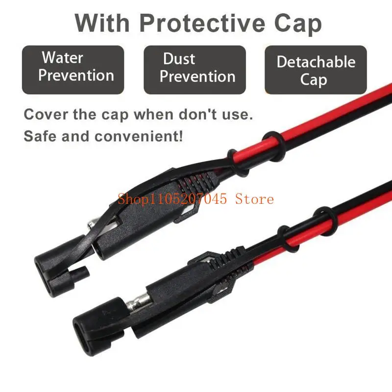 37cd Auto Connector Cable SAE to SAE Extension Cable Quick Disconnect Harness