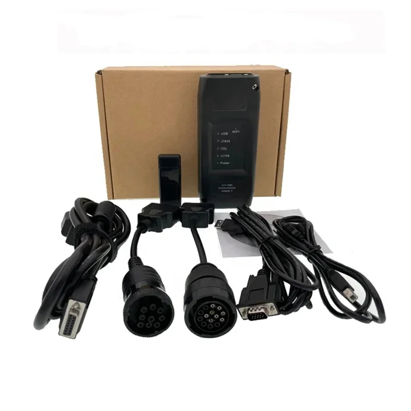 

CAT ET3 2024A Wireless Communication Adapter3 Adapter 3 For Heavy Duty Truck Scanner Diagnostic Tool J1939 Support WIFI ET3