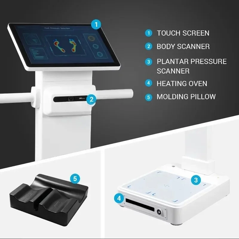 Personalize palmilhas ortopédicas que fazem a máquina Podologia Body Scanners Foot Scanner Escaner De Pie
