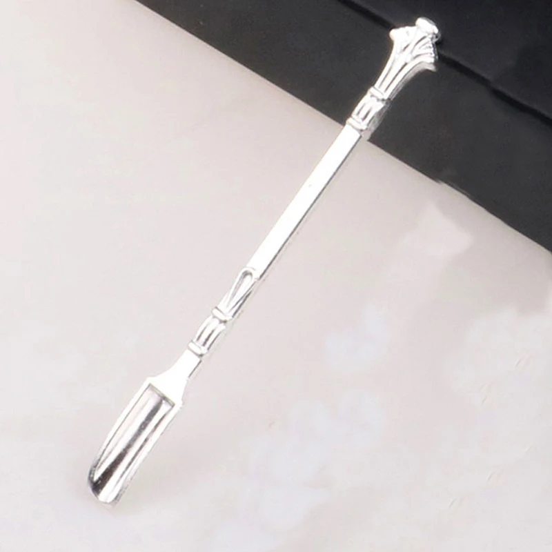 【Metal Mini Shovel Spoon Medicine Spoon Micro Debugging Shovel Dessert Salt Teaspoon Mini Powder Spoon Kitchen Accessories】