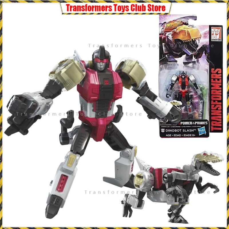 In Stock Transformers Power of The Primes Dinobot Slash Action Figure Model Collection Hobbies Toy Gift