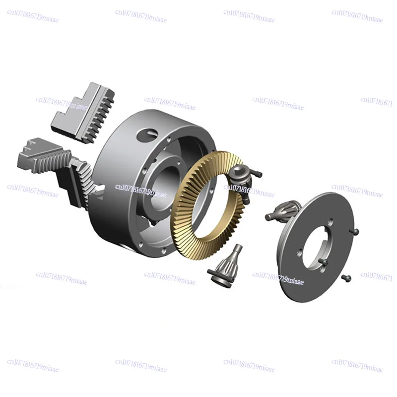 

160mm Lathe Chuck 3 Jaw Front Mount 3 Jaw Self-Centering Lathe Chuck K11-160 Metal Lathe Chuck