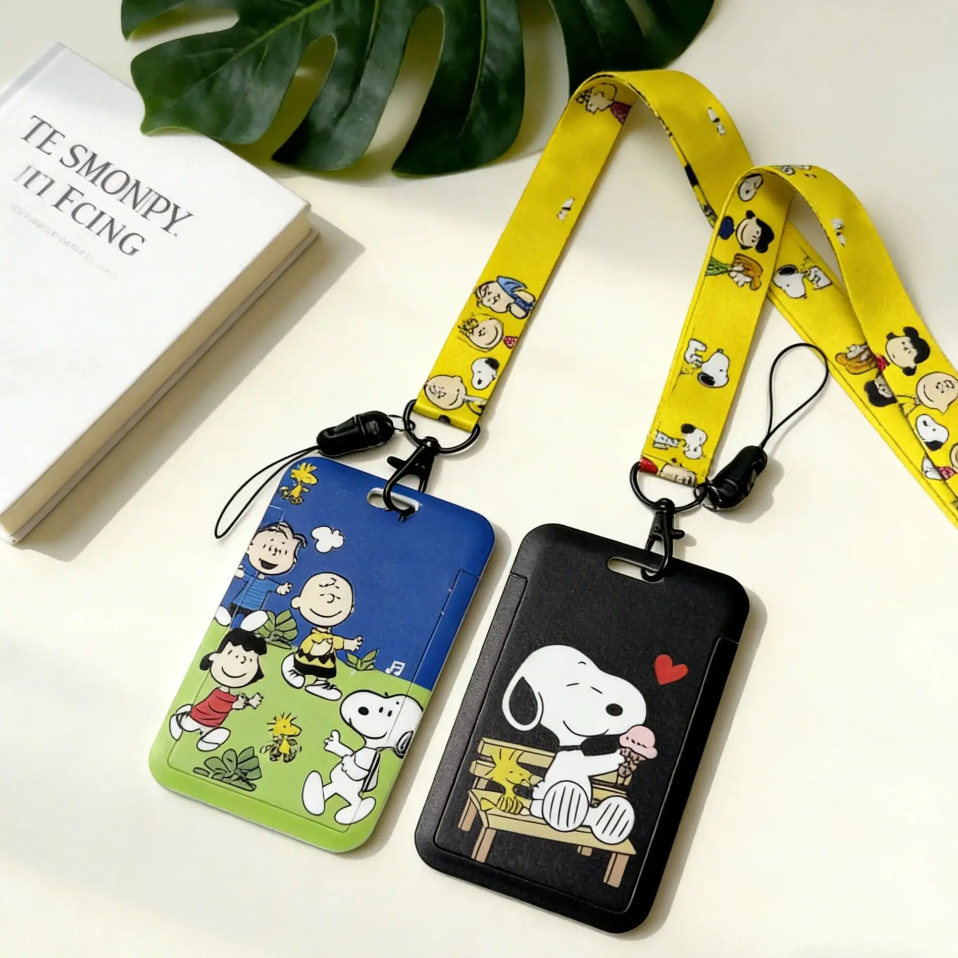 Anime Characters Card Holder Lanyards Keys Neck Strap Card Badge Keychain ID Credit Bus Card Cover Hang Rope Lariat Lanyard view 2
