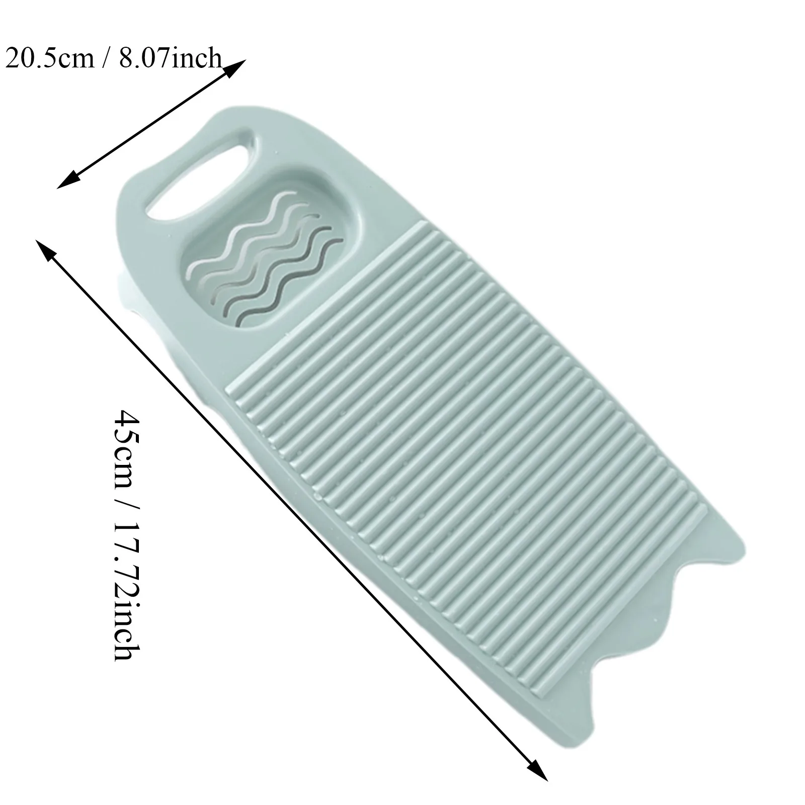 Wash Board Thickened Hand Wash Laundry Boards Dirty Clothes Washboard with Soap Holder Design for Underwear Lingerie Cleaning