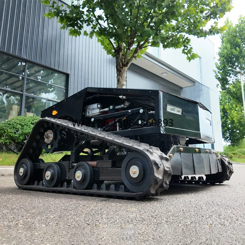 

Crawler Robot Lawn Mower Self Propelled Remote Control Garden Grass Cutting Machine Automated Lawn Mower