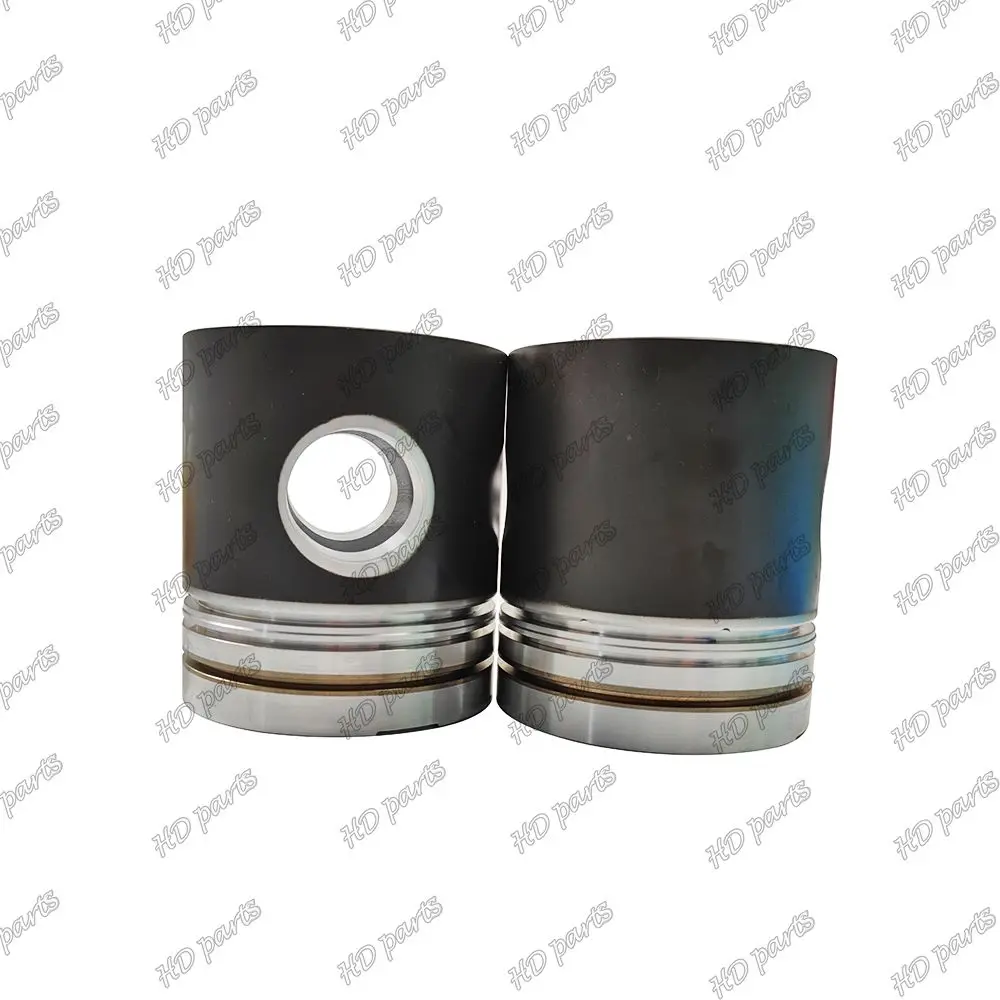 D2366 Engine Piston with Pin 65.02501-0031 Suitable for Doosan Diesel Engine Parts