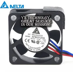 3010 12V 0.15A AFB0312HA 3CM 30mm Dual Ball Projector Cooling Fan For Delta
