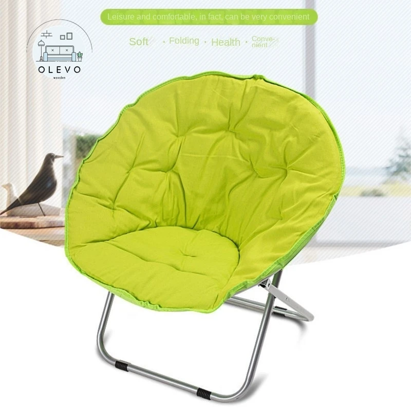 Large Adult Moon Chair Sun Lounger Lazy Chair Radar Chair Sofa Chair Outdoor Camping Chair Silla Plegable Con Respaldo News