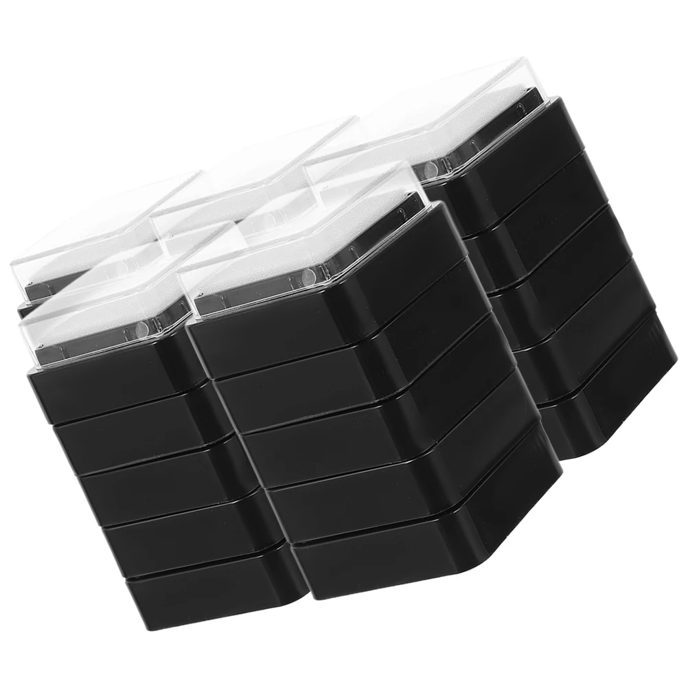 

25pcs Ink Pad 3x3cm Washable DIY Craft Stamping Pads for Scrapbooking Fingerprints Fingerprints Handprints Ink Pads