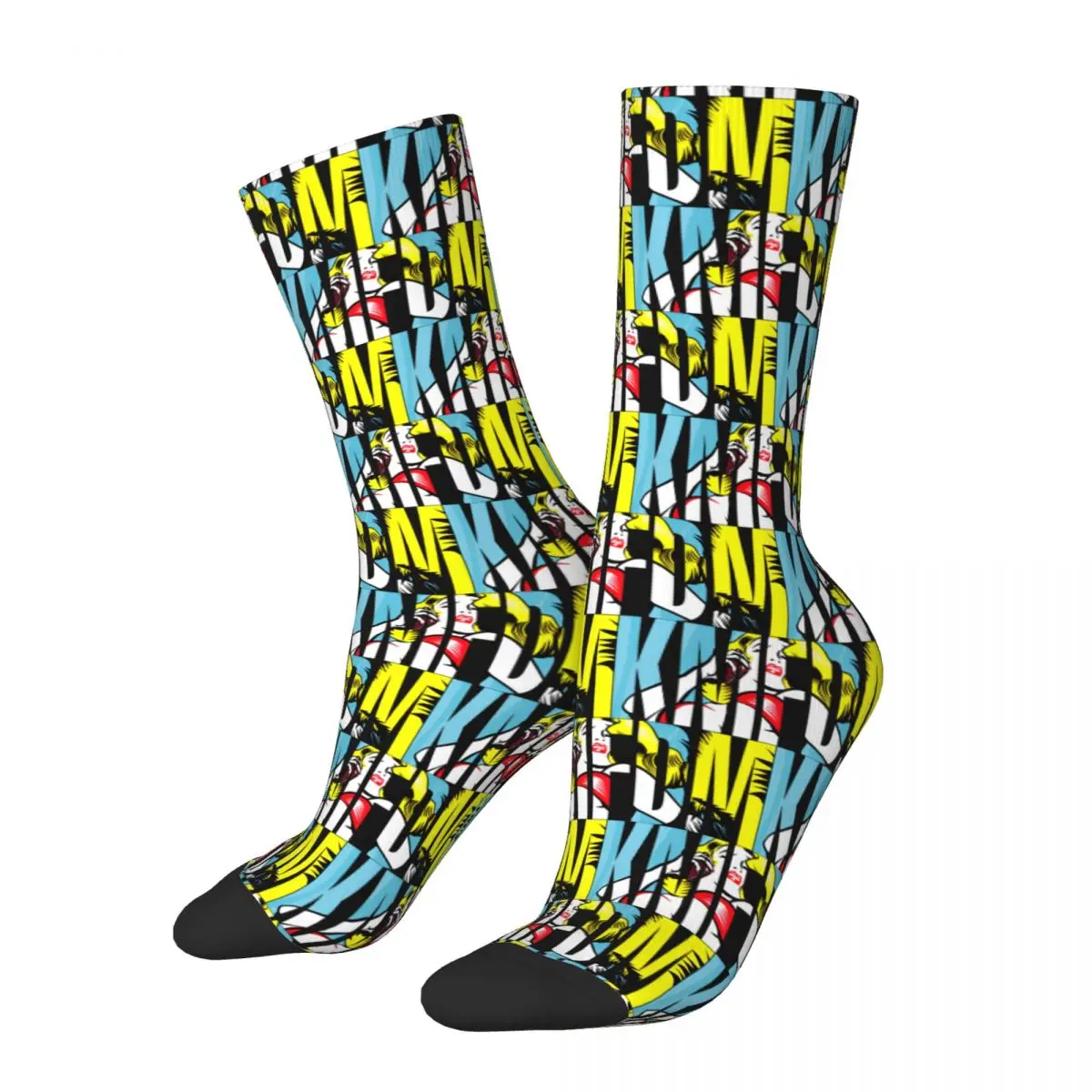 Kmfdms Rock Band Germany (16) Socks Fashion Stockings Men Quality Outdoor Socks Winter Printed Anti-Slip Socks