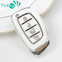 TPU Car Remote Key Case Cover for Hyundai Tucson Ix35 Ix45 I10 I30 I40 Santa Fe Rena Sonata Elantra Creta Shell Fob Accessories