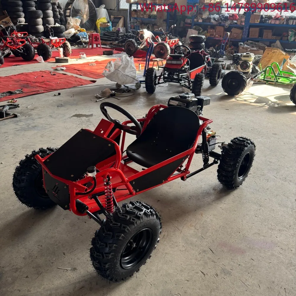 Kart de course Crazy Racing KartRiderFactory, vente directe, essence, 4 temps, tout-terrain, aventure palpitante, véhicule tout-terrain