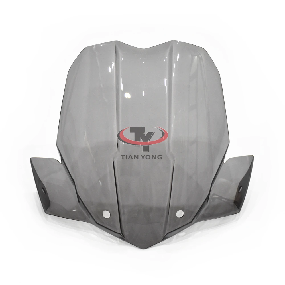 Motorcycle Windshield Windscreen Smoke Clear Black For TIGER800XC Fit TIGER800 XC Wind Deflectore Spoiler