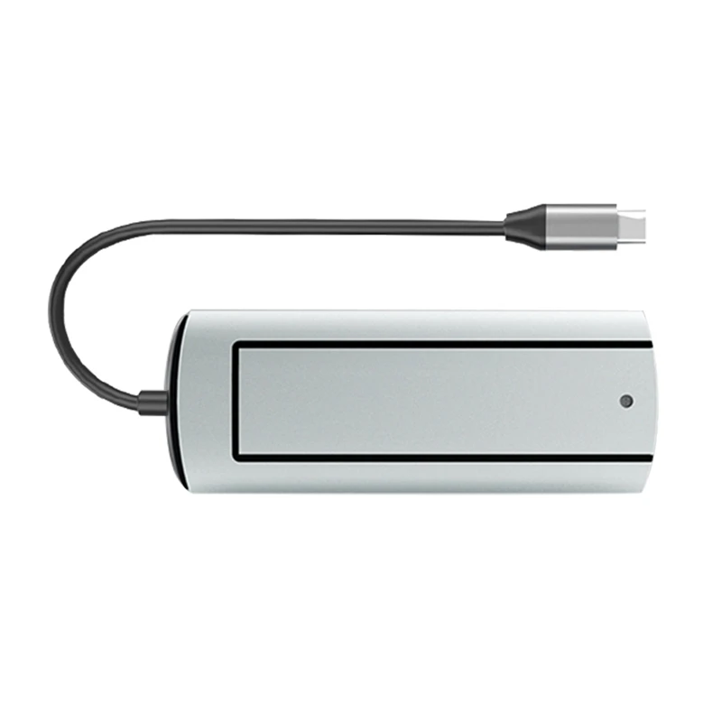 Top-6-In-1 Docking Station PD&USB3.0X3&-Compatible&SSD SLOT Fast Charger For Laptop Computer