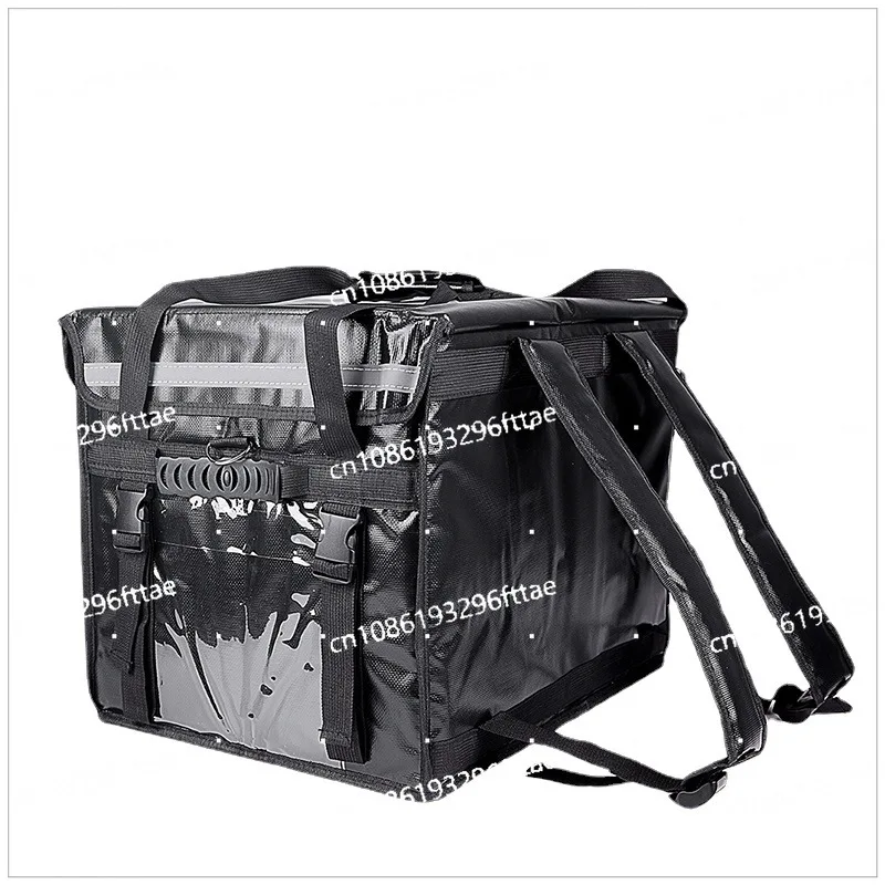 E-commerce 62 Liters Takeaway Incubator, Thickened Aluminum Foil Waterproof Mesh Tarpaulin, Cross-picnic Meal Bag